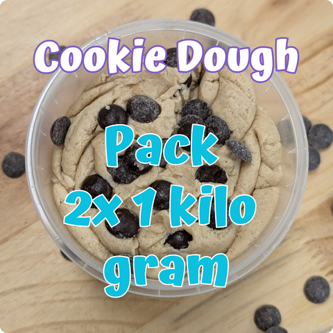 Cookie Dough Pack 2x 1 Kilo