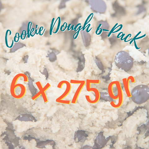 Cookie Dough Pack 6x 275gr €40