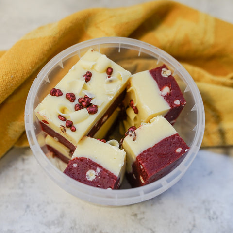 Red Velvet Fudge